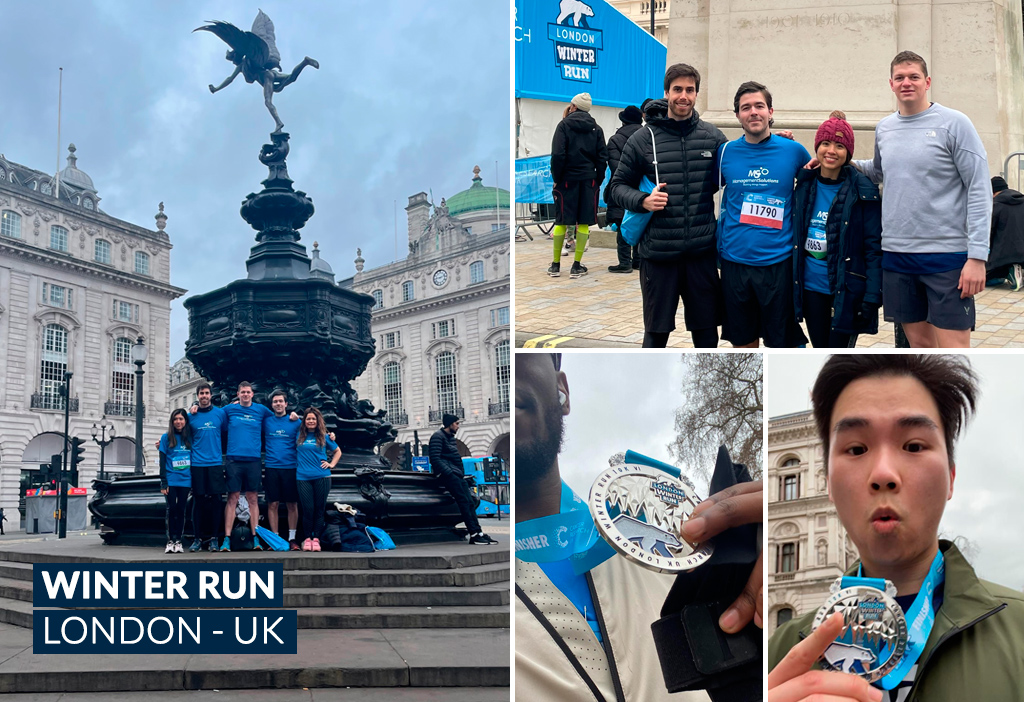 Management Solutions participa en la London Winter Run 2022