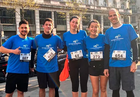 Management Solutions participa en la 10km du Neuf – Lions Paris 9 Run