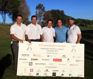 Management Solutions sponsors the Deporte y Desafío charity golf tournament