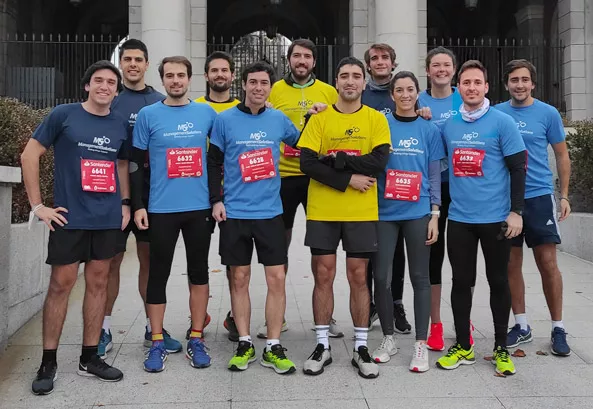 Management Solutions particpates in the Madrid Corporate Run by Santander